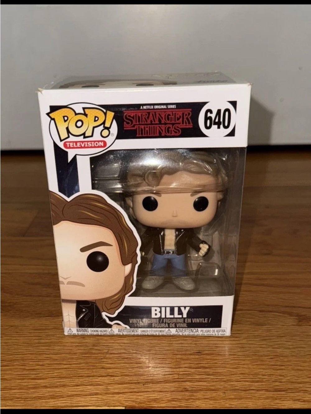 Funko Pop Billy stranger things #640